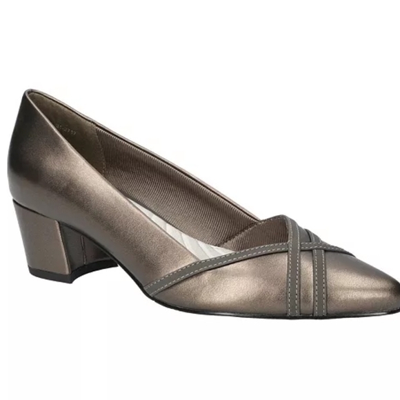 easy street Shoes - Easy Street Metallic Heels